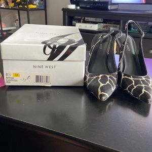 Nine West black heels
